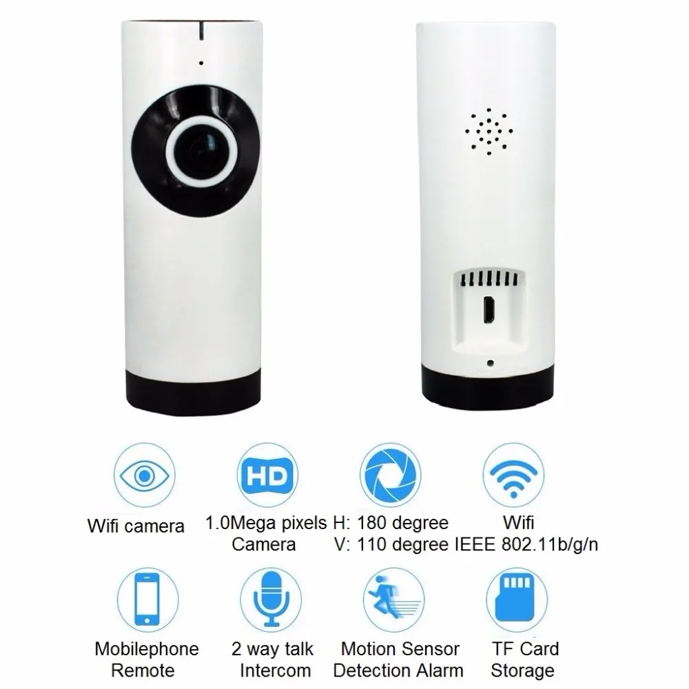 

720P camara wifi bebe IR Night vison PIR Motion Sensor 2 way talk Widen viewing angle intercomunicador bebe support Android iOS
