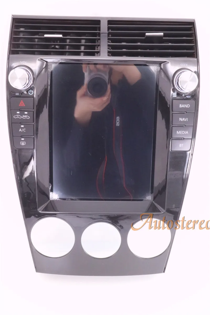 Perfect Android 7.1 Tesla style Car no DVD Player GPS Navigation For Mazda6 2002-2008 radio tape recorder stereo headunit multimedia IPS 26