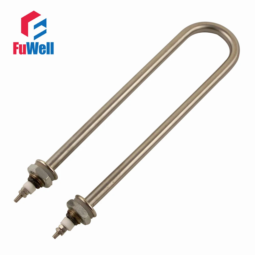220V 2KW Stainless Steel Immersion Water Heater Electric Tube Heating Element