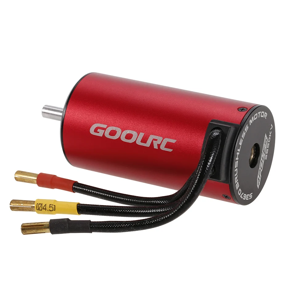

Original GoolRC S3670 2650KV 4 Pole Waterproof Brushless Sensorless Motor for 1/8 RC Car