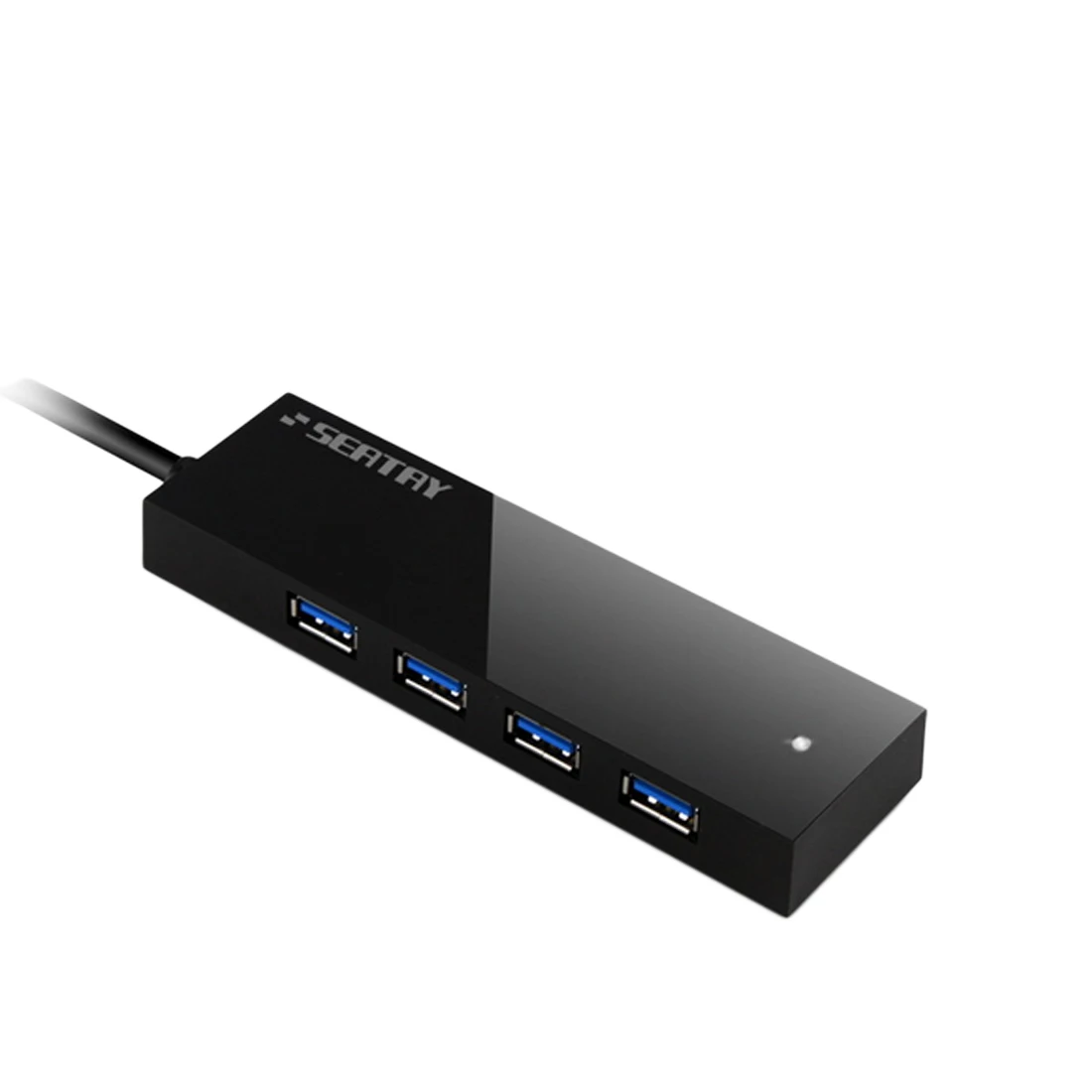 NOYOKERE لطيفة المحمولة USB 3.0 4 ميناء Hub USB3.0 الفاصل محول فائقة السرعة لأجهزة الكمبيوتر المحمول الكمبيوتر PC عالية امدادات الطاقة
