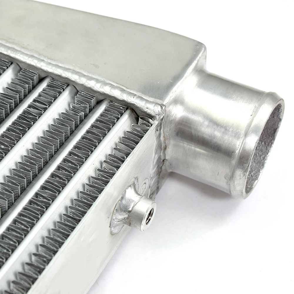 R-EP алюминиевый интеркулер Универсальный 460X280X76 мм радиатор на входе 65 мм 2,5 дюймов выход холодного воздуха для Turbo Radiador