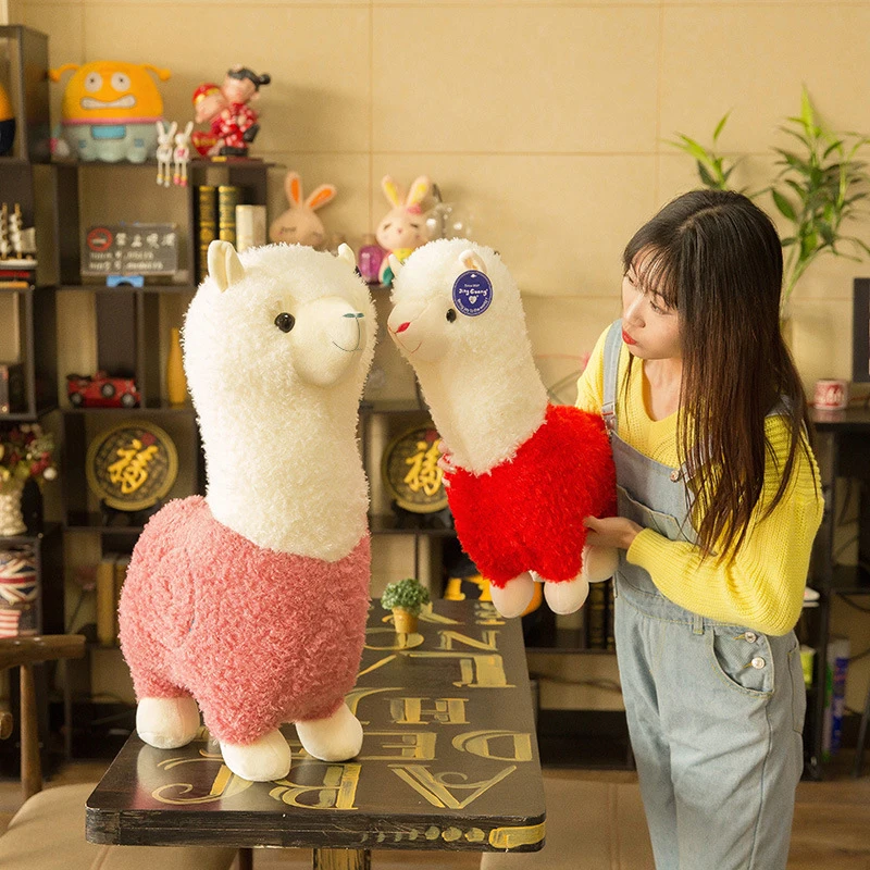 

Alpaca Stuffed Plush Toy Doll Unicorn Fabric Sheep Soft Animal Plush Toy Doll Unicorn Birthday Gift for Baby Kid Children