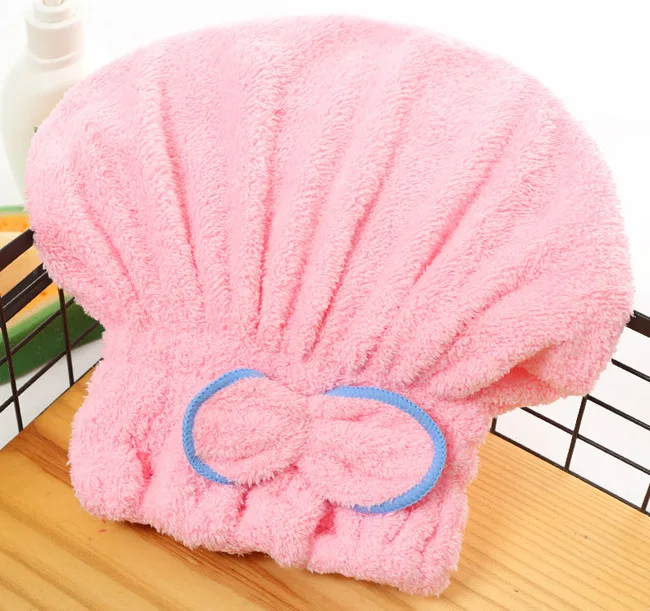 Креативная Корейская домашняя шапочка для душа, шапка для сухих волос, супер впитывающая мягкая симпатичная шапочка для полотенец
