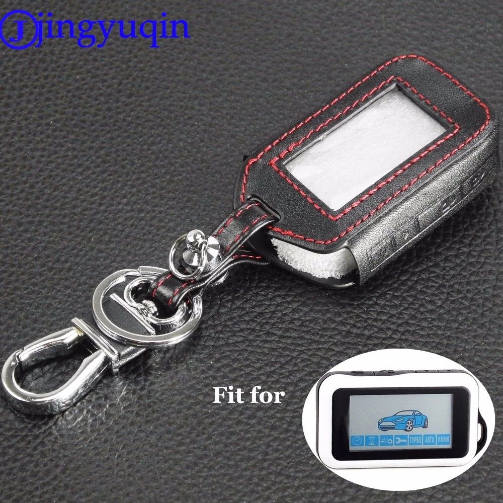 Кожаный чехол для ключей от jingyuqin 5PS брелок Starline E60 E61 E62 E90 E91 двухсторонний