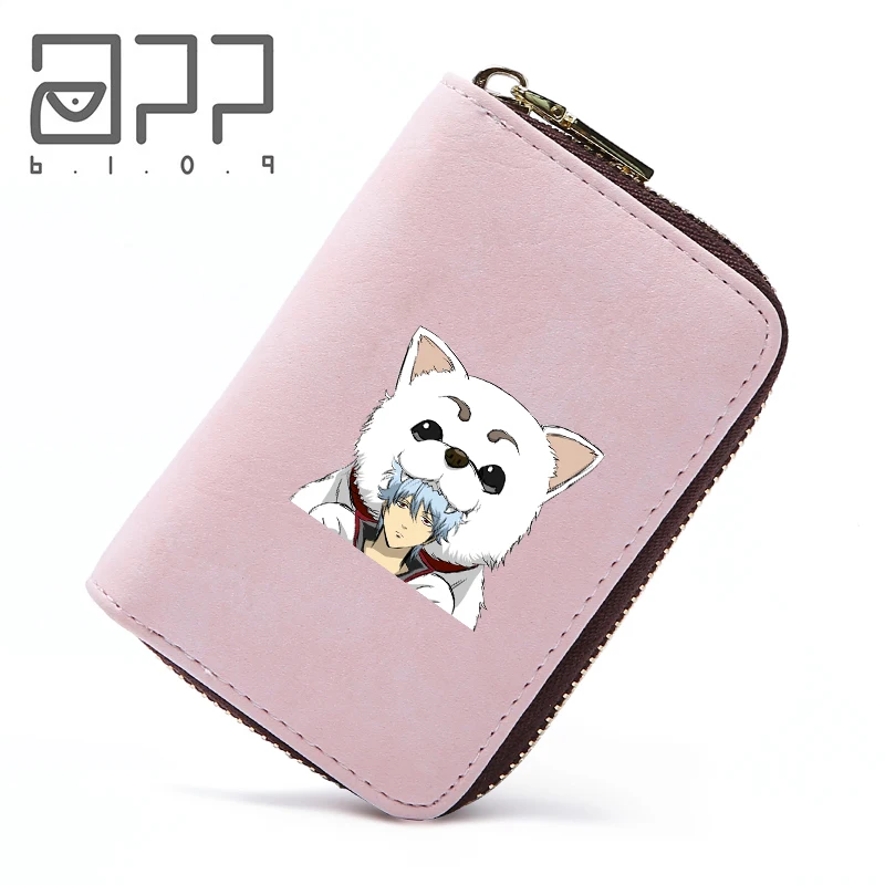

APP BLOG Cartoon Anime Women Man Girl Boy Credit ID Card Holder Case Extendable Bags Small Wallet Coin Purse For Documents 2018