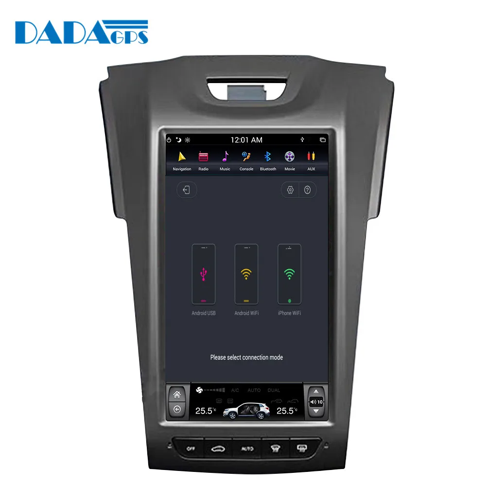 Clearance 11.8"Tesla style Android Car multimedia Radio player For Chevrolet S10 for ISUZU D-MAX GPS Map Navigation No dvd player WIFI 5