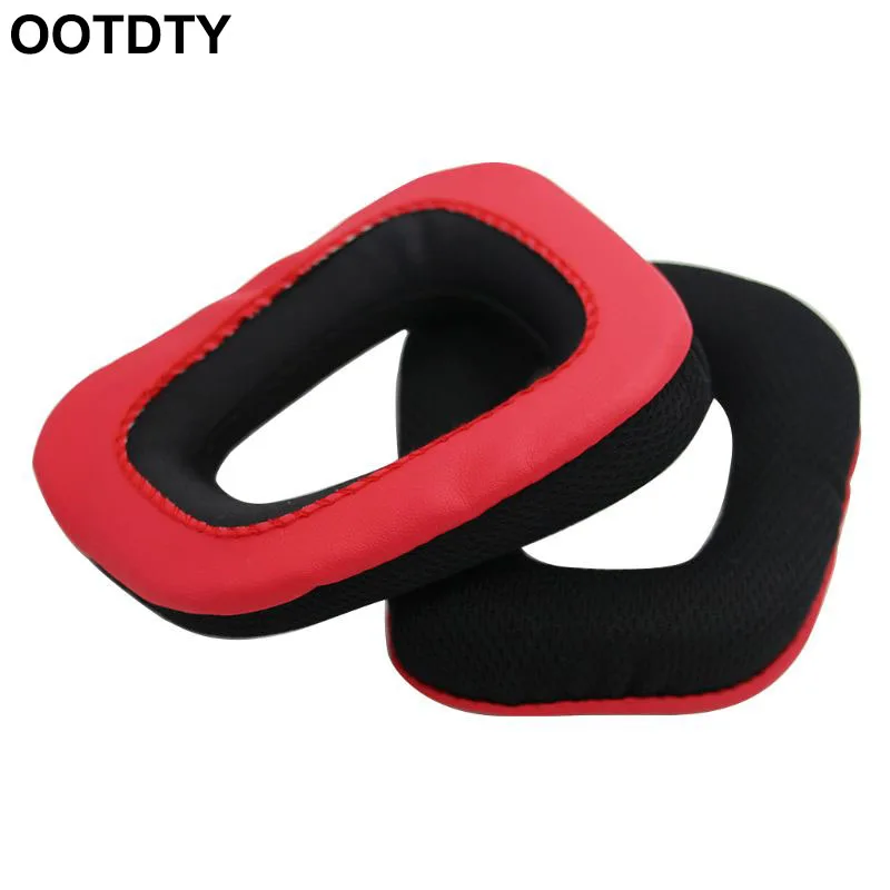 

Logitech Earpads for G230 G430 G930 G35 F450 Gaming Headset Black & Red; OEM