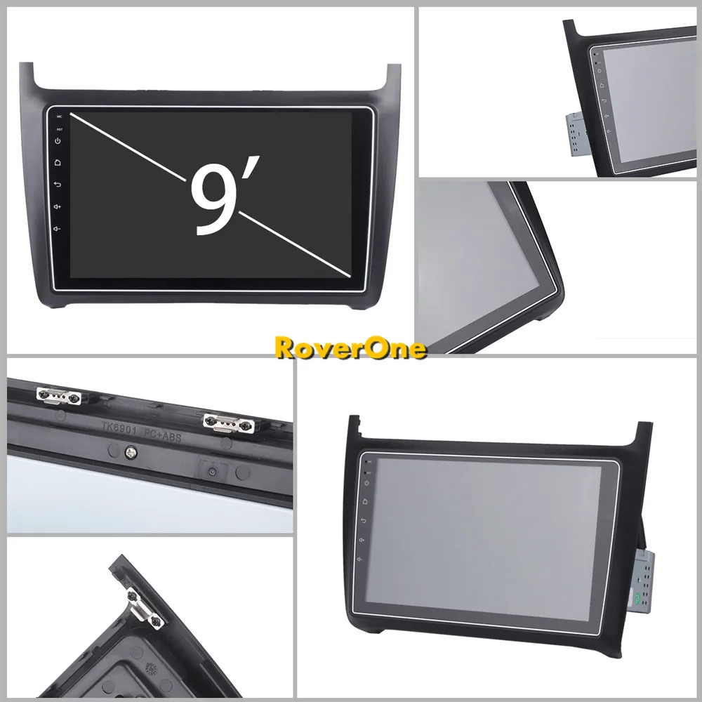 Sale Car Multimedia Player for Volkswagen Polo 2012+ Octa Core Android 9.0 10.2