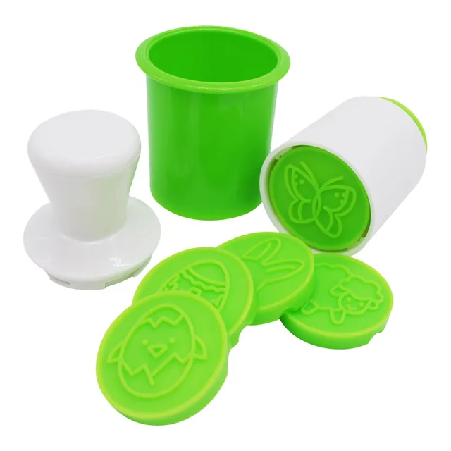 6pcs/set Cartoon Stamps Moulds Christmas Tree Cookie Tools Cake Decoration Bakeware Kitchen Gadgets Accessories Supplies Product 5