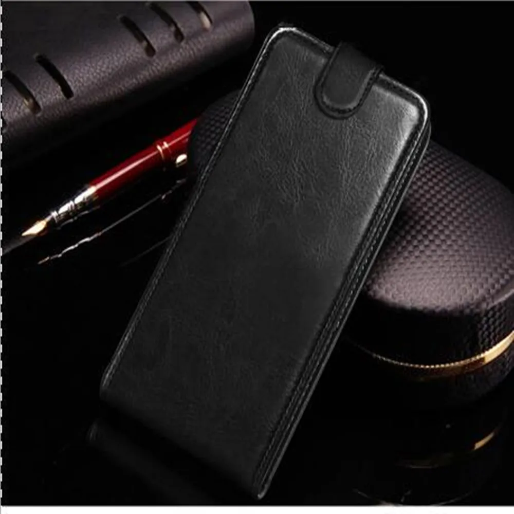 Чехол-книжка из искусственной кожи для Samsung galaxy J1 J2 J3 J5 J7 Pro S5 mini S8 Plus A5 A3 A8 Prime, чехол для телефона - Цвет: Black