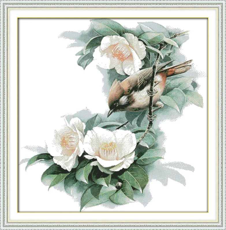 

Yuhina counted printed on fabric DMC 14CT 11CT Cross Stitch kitsembroidery needlework Sets Home Decor