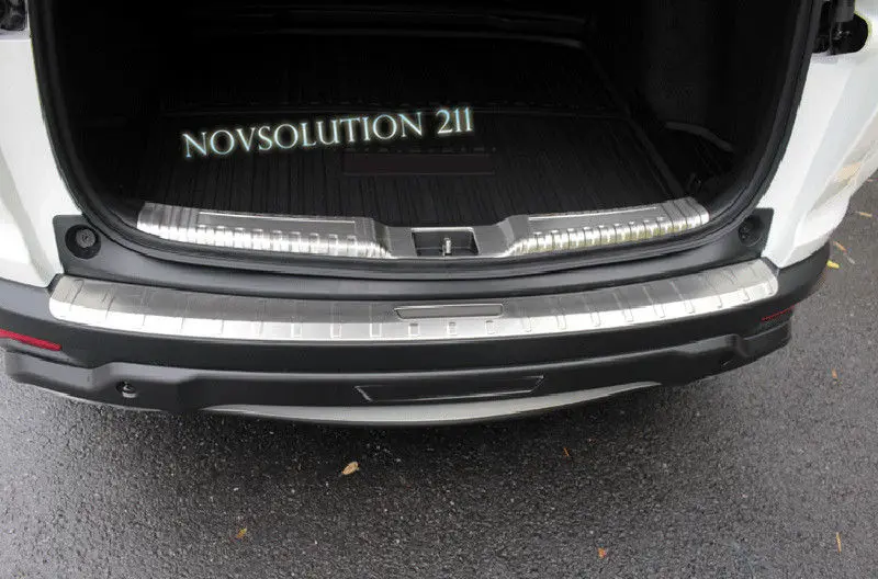 2* Steel Inner + Outer Rear Bumper Protector Trim for Honda CRV CR V