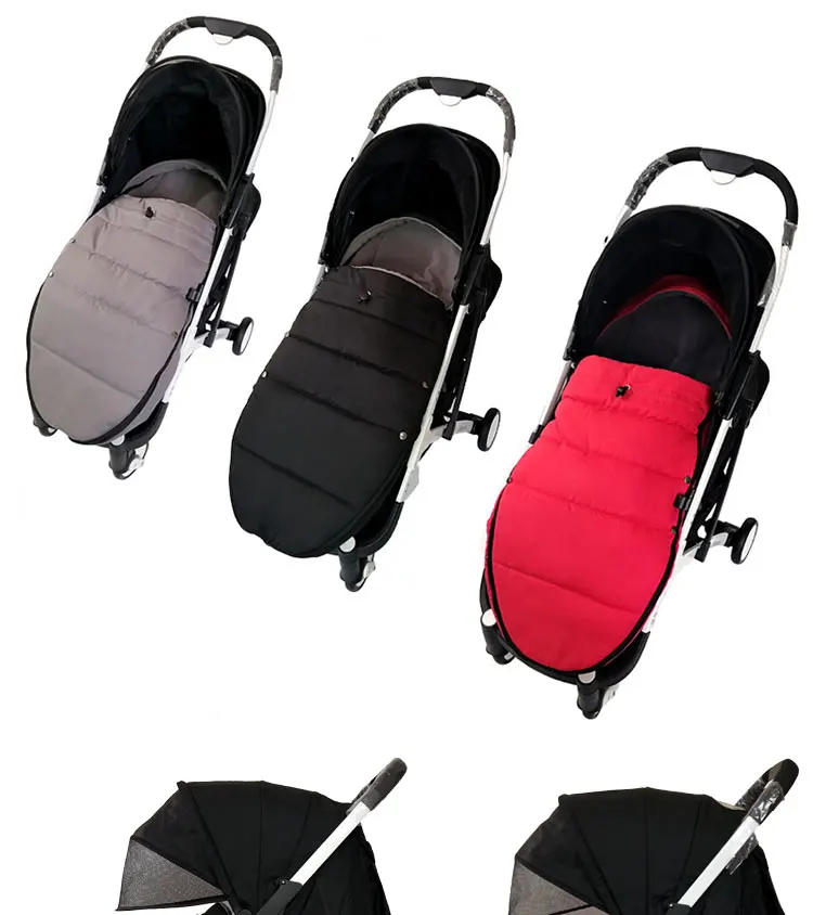 Carrinho de Bebê Bolsa de Dormir Frio e Manter Acessórios para Carrinho de Criança Footmuff Evitar Vento Quente Capa Yoyaplus pé 2 Acessórios p carrinhos