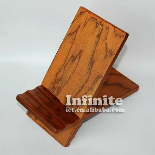 Wooden Holster for iPad 4/3/2 Mini Stand Holder Natural