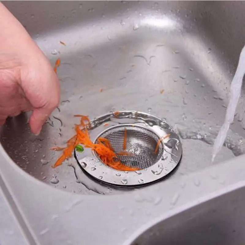 

Hot Sale Kitchen Appliances Sewer Filter Barbed Wire Stainless Floor Drain Sink Strainer Prevent Clogging Easy