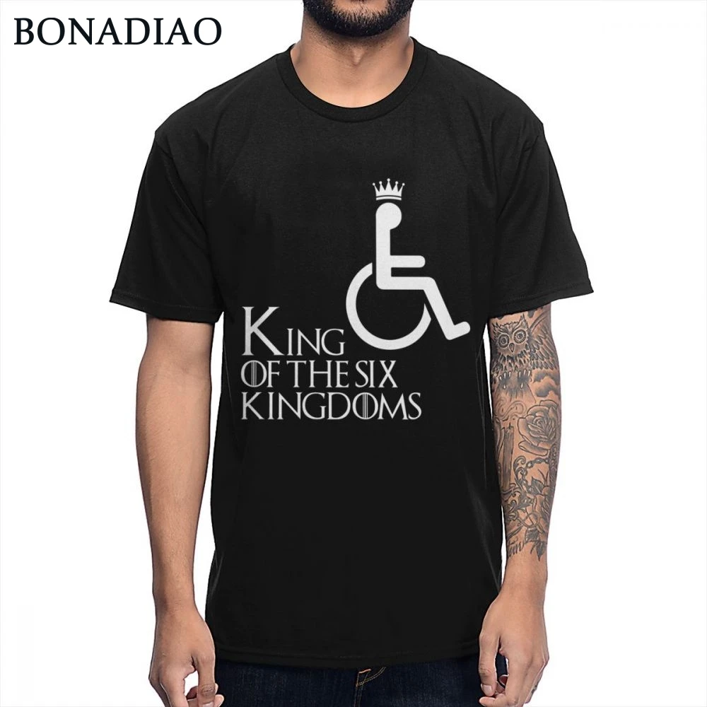 Футболка с надписью Bran King Of The Six Kingdoms Игра престолов Brandon Stark забавная летняя