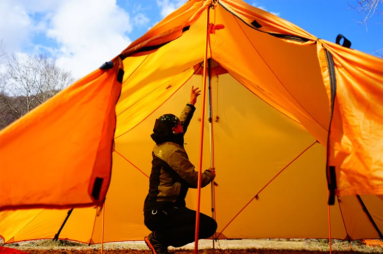 Палатка туристическая Ультралегкая 1240 г на 6 8 человек|4 season|tent ultralightsilicon coating |