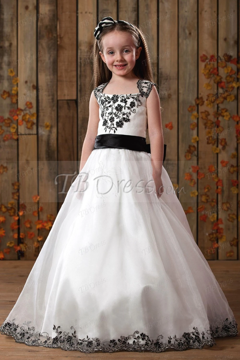 vestido daminha longo