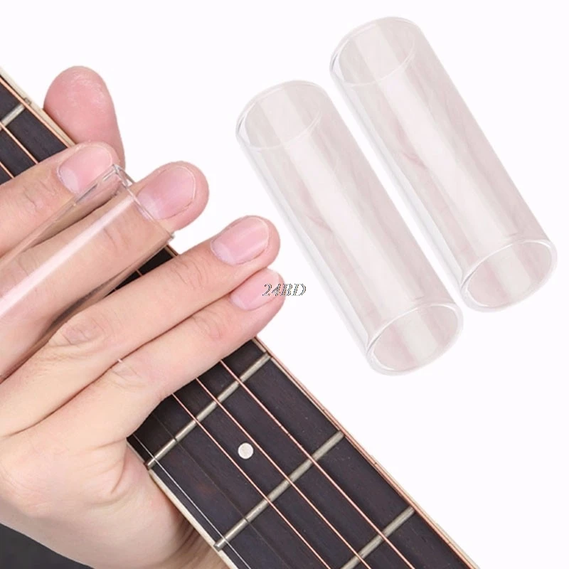 Plexi glass Slider электрическая гитара струна скользящая стеклянная трубка Finger Knuckle JUL19_30