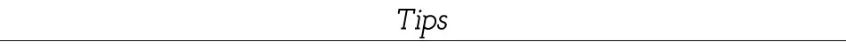 tips