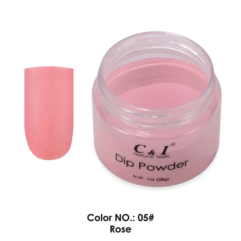 

28g Dipping Powder -Color NO.5# Rose-Red Color System -Pure Color