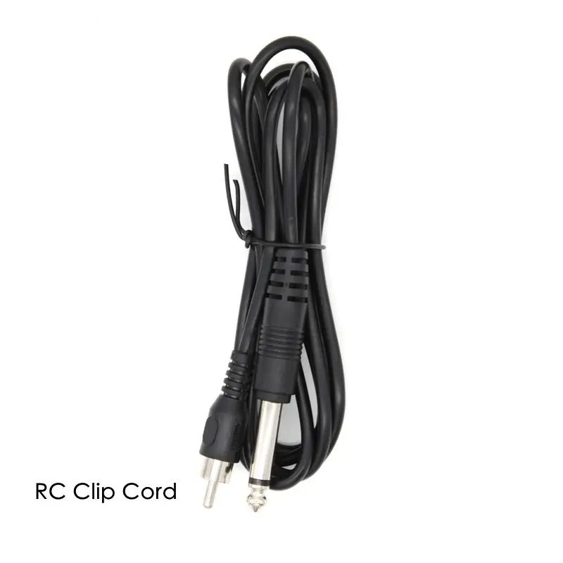 

UPTATSUPPLY Round RC Clip Cord Tattoo Supplies Professional High Quality Stainless Steel Tattoo Guns Foot Pedal Switch