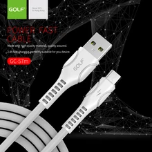 GOLF Micro USB Cable for Samsung HTC Huawei Fast Charger USB Data Cable for Xiaomi Huawei Samsung Mobile Phone Cables Micro usb