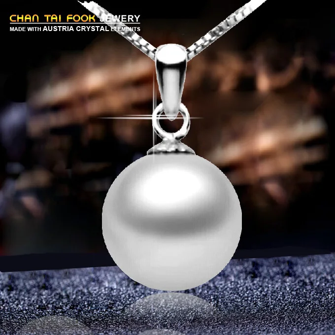 

IREACESS New 12mm Pearl Necklace & Pendant For Women Fashion Jewelry necklaces