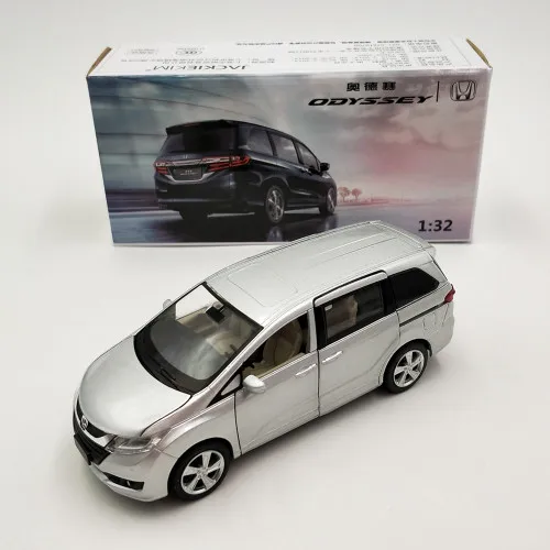 1:32 Honda Odyssey Six открытая дверь имитация сплава Модель автомобиля задний звуковой светильник Модель автомобиля игрушечный автомобиль - Цвет: Белый