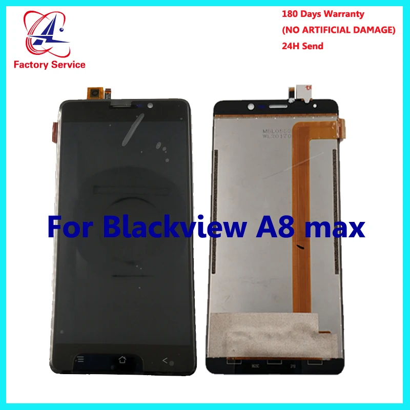 ЖК-дисплей и сенсорный экран для Blackview A8 Max 5 дюйма 1280x720P с инструментами |