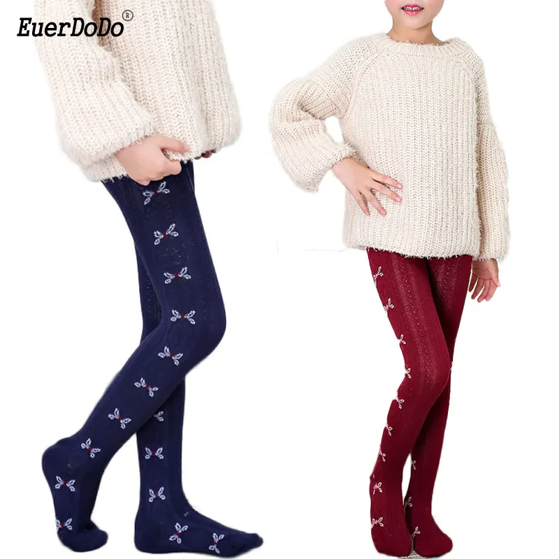 

Fashion Girls Tight Cartoon Child Pantyhose Warm Girls Stockings Ballet Tights For 3-14 Years Knitted Clothing