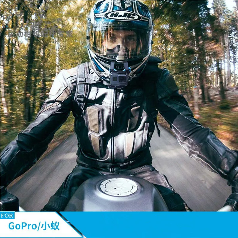 Мотоциклетный шлем подбородок адаптер шлем передний кронштейн держатель с J Тип база для GoPro Hero 6 5 Аксессуары для экшн-камеры
