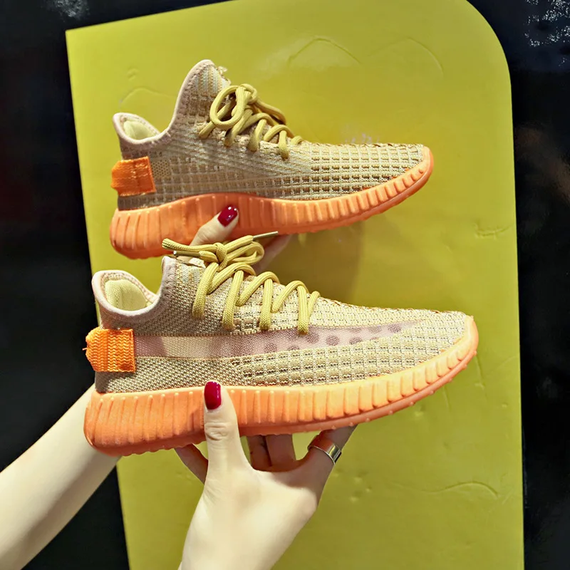 Женские кроссовки для бега ulzzang новые дышащие путешествий прогулок | Спорт и