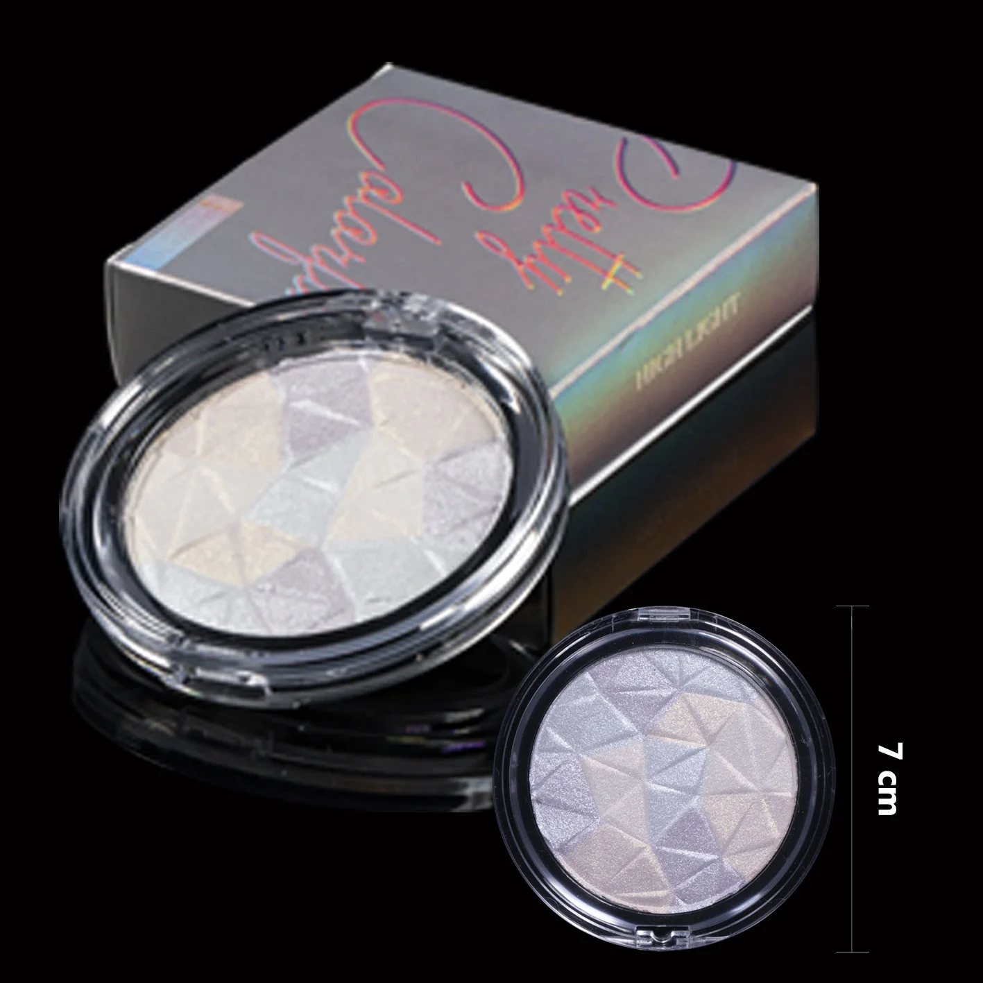 MEIS beauty Makeup Shimmer Хайлайтер для контуринга лица Косметика прессованная пудра хайлайтер палитра осветляет кожу Maquiagem MS0171