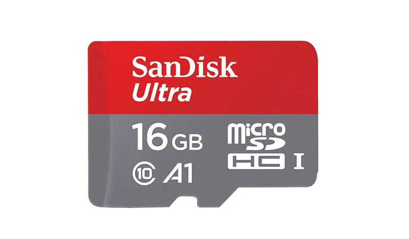 SanDisk 16 Гб Micro sd карта, Оригинальная карта памяти A1 MicroSD Max 80 м/с Uitra Class 10, TF карта 16 ГБ, Карта памяти SDHC