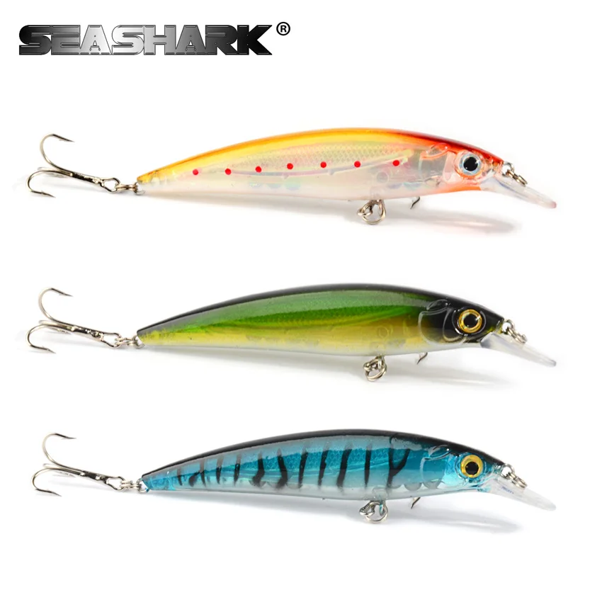 SEASHARK 10 цветов 1 шт. блесны пескари 13 г 11 см Рыбалка приманки искусственные