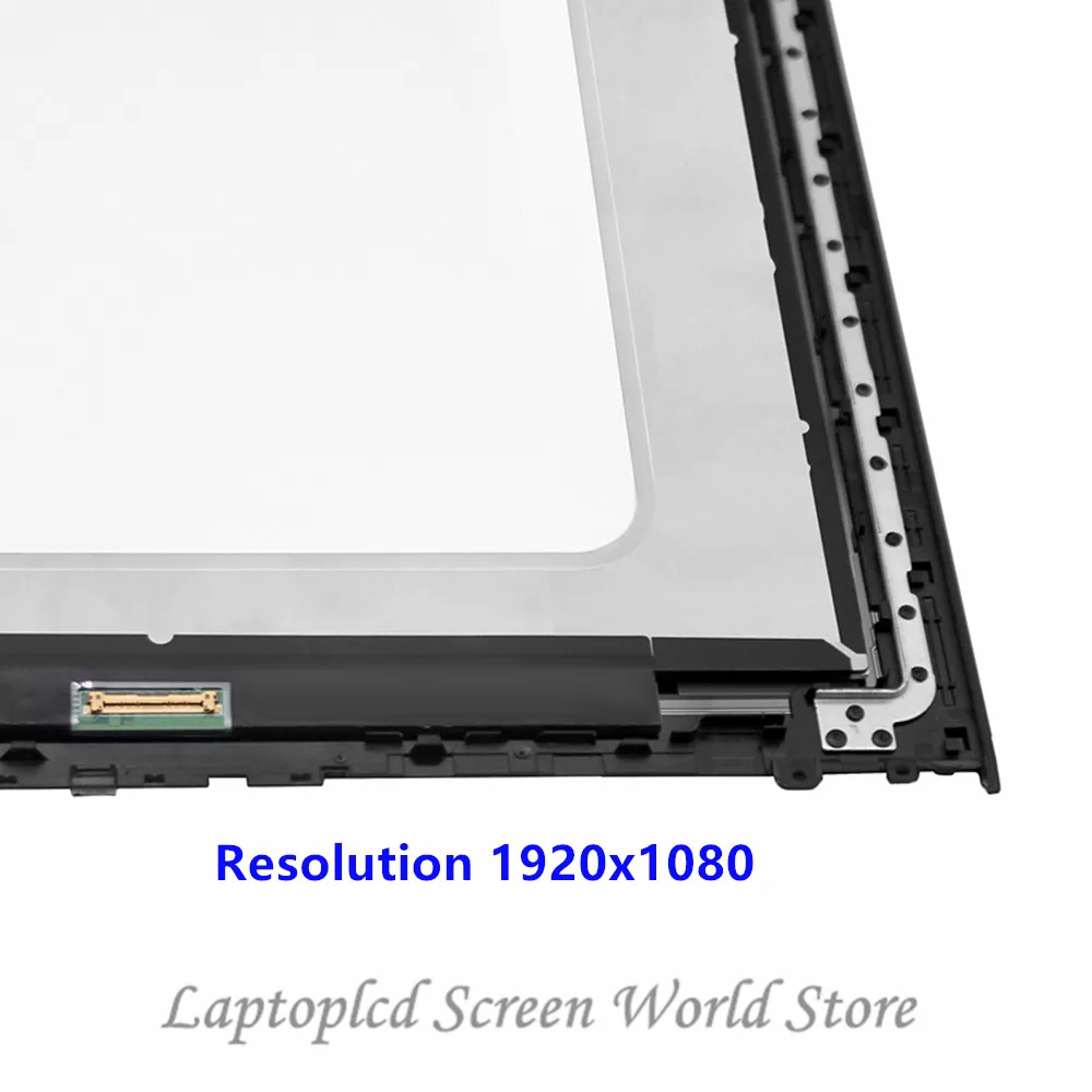FTD lcd 15,6 ''светодиодный ЖК-экран ips дисплей + Переднее стекло + рамка LTN156HL09-401 для lenovo IdeaPad Y700-15 (без сенсорной версии)