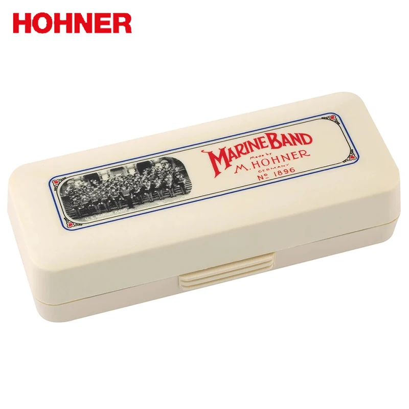 Hohner морская лента 1896 Классическая губная гармоника 10 отверстий 20 Тон диатонический рот орган блюз Арфа Ключ C Музыкальные инструменты