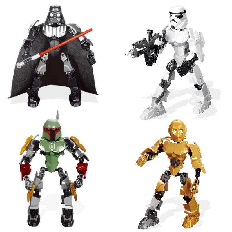 

Yoda Han Solo Jar Jar Binks Lando Calrissian Saesee Tiin Kylo Ren Legoinglys Star Wars Even Piell Building Block Single Sale