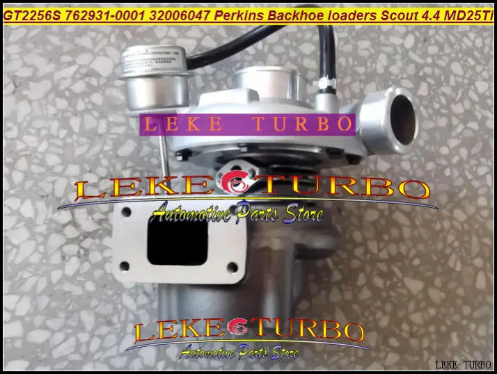 GT2256S 762931-0001 762931 32006047 762931-0003 762931-0002 762931-5001S Turbo For Perkin Backhoe loaders Scout 4.4 96- MD25Ti D