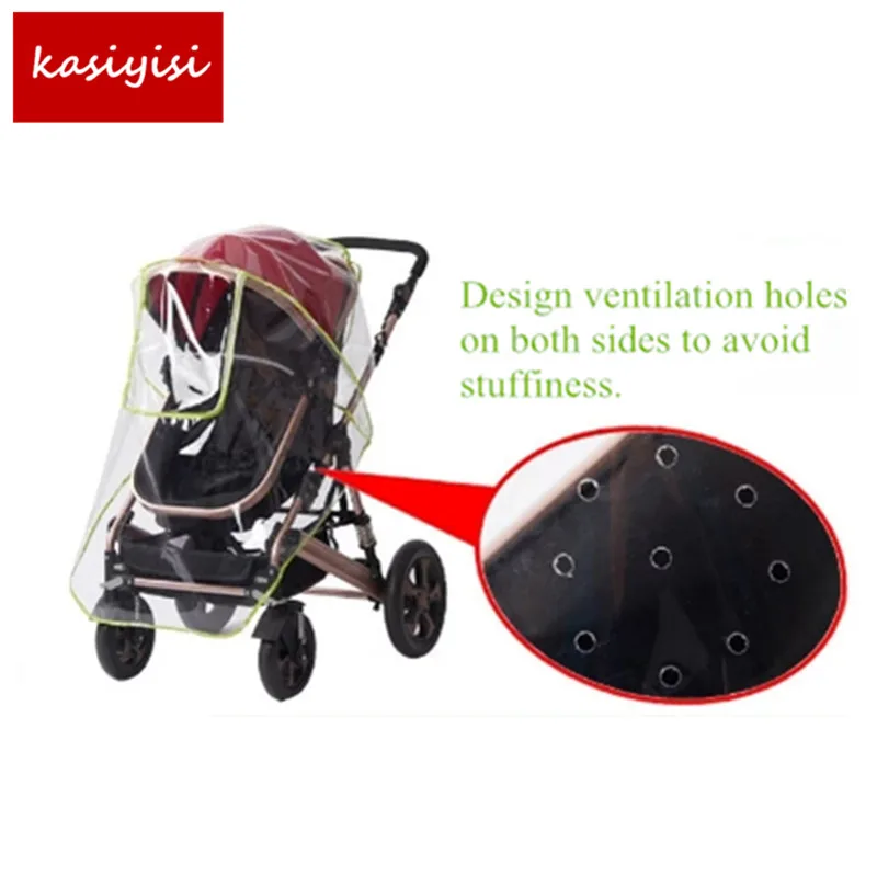 Special Dustproof Raincoat Big Cart High Landscape Pushchairs Accessories Windproof Baby Stroller Rain Cover baby girl stroller accessories