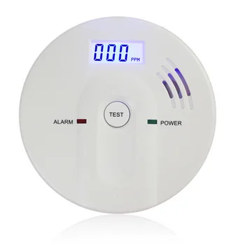 

Home Security 85dB Warning High Sensitive LCD Display 433MHz Wireless CO Gas Sensor Carbon Monoxide Poisoning Alarm Detector