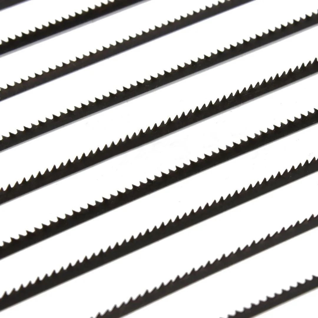 DWZ 12pcs New 5`` 127mm Pinned Scroll Saw Blades Woodworking Power Tools Accessories