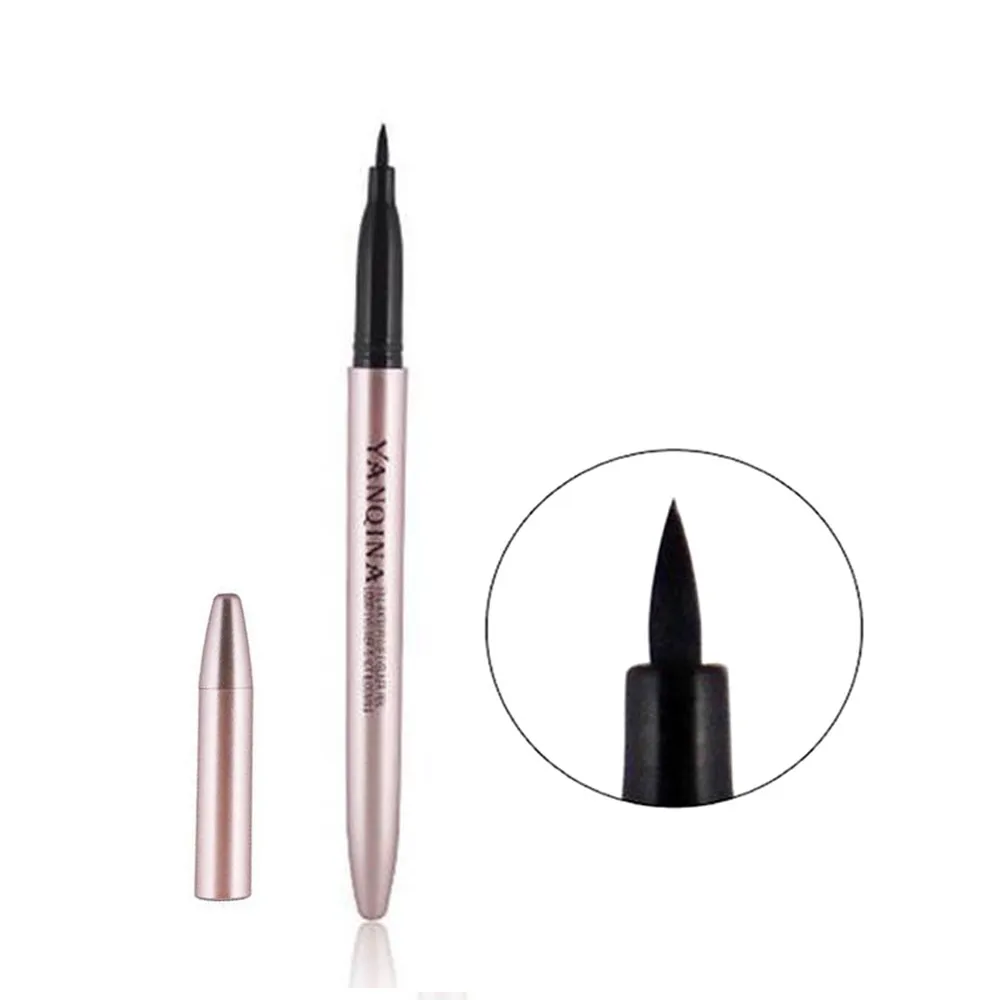 Eyes Makeup Black Eyeliner Pen Long-lasting Waterproof Liquid Eye Liner Pencil Eyelid Make up Enhancer Cosmetics Eyeliners Tool Eyes Makeup Black Eyeliner Pen Long-lasting Waterproof Liquid Eye Liner Pencil Eyelid Make up Enhancer Cosmetics Eyeliners Tool