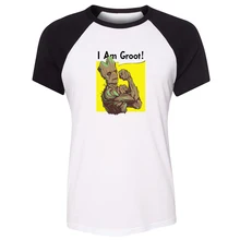Cotton T shirts women Short Sleeves font b Guardians b font font b of b font