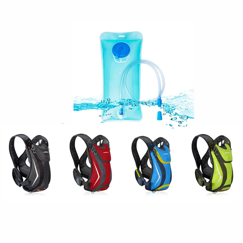 Flash Deal outdoor Waterproof and tear resistance cycling backpack water bag cross-country running backpack hiking marathon bag bicycle bag 4