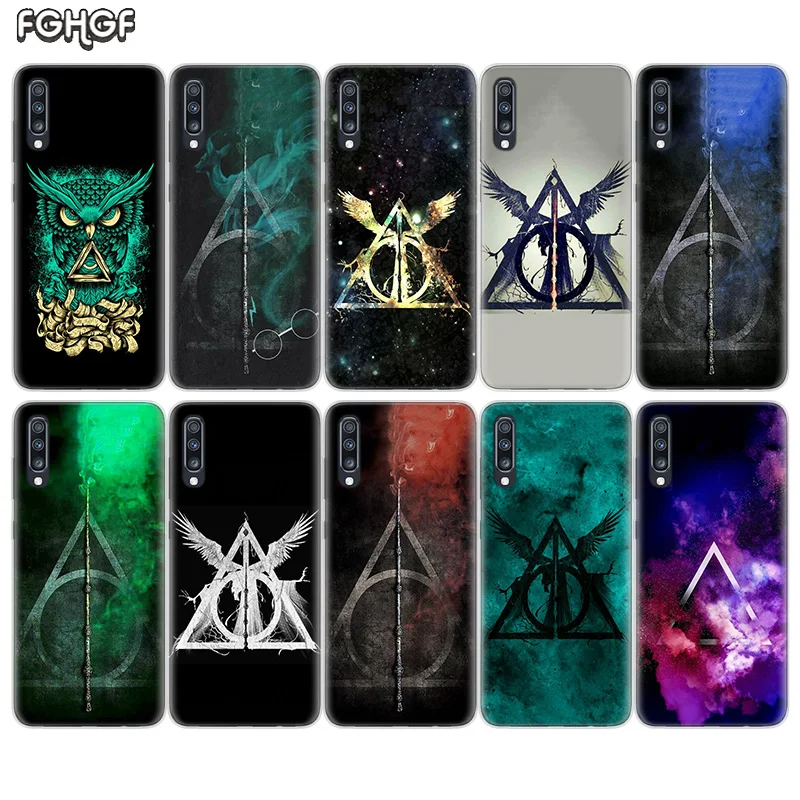 

Relics da Morte Soft TPU Case For Samsung Galaxy S10 Plus S10E A70 A50 A30 M40 M30 M20 A60 A40 A20 A10 M10 A20E A80 Cover