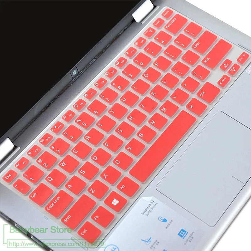 Защитный силиконовый чехол для клавиатуры ноутбука Dell Inspiron 11 3000 Series 3147 3148 3152 3153 3157