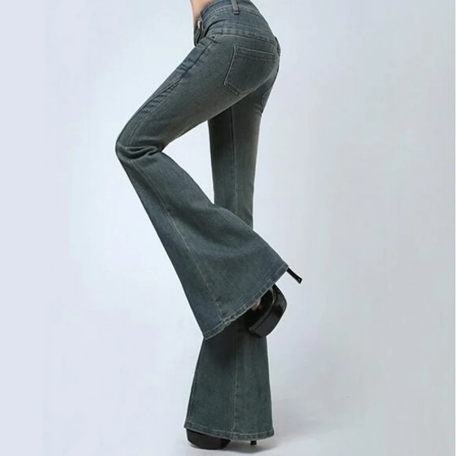 Super Flare Bell Bottom Jeans Promotion-Shop for